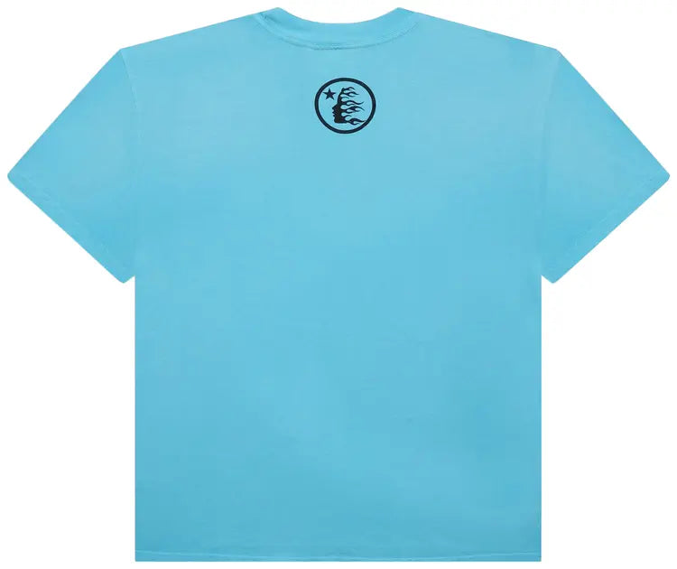 HELLSTAR BOX LOGO T-SHIRT 'BLUE'