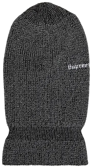 SUPREME REFLECTIVE BALACLAVA 'BLACK'