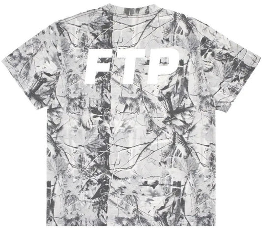 FTP SNOW CAMO LOGO TEE