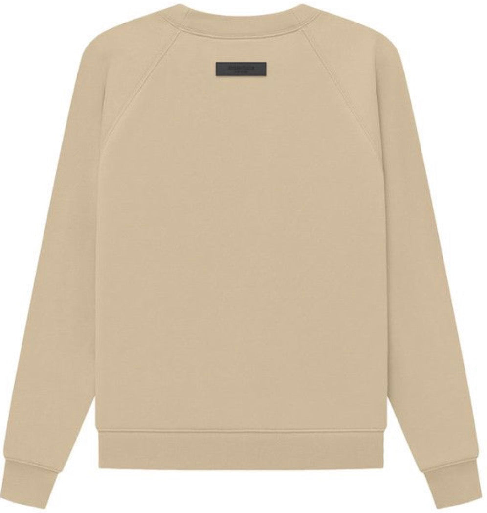 FEAR OG GOD ESSENTIALS CREWNECK SWEATSHIRT 'SAND'