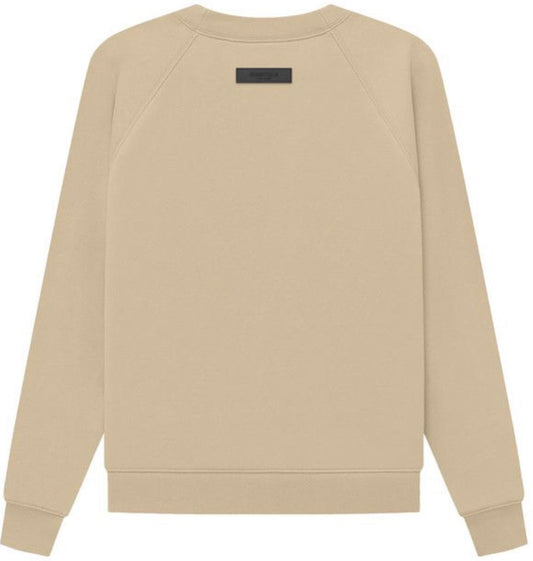 FEAR OG GOD ESSENTIALS CREWNECK SWEATSHIRT 'SAND'