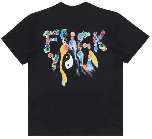 SUPREME YING YANG TEE 'BLACK
