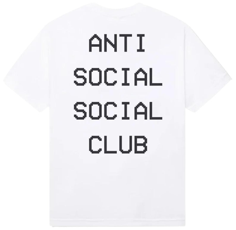 ANTI SOCIAL SOCIAL CLUB TEE WHITE 'ALMOST OVER'