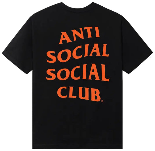 ANTI SOCIAL SOCIAL CLUB MIND GAMES TEE 'BLACK ORANGE'
