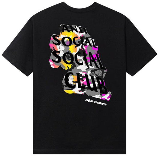 ANTI SOCIAL SOCIAL CLUB X ALPINESTARS APEX TEE 'BLACK'