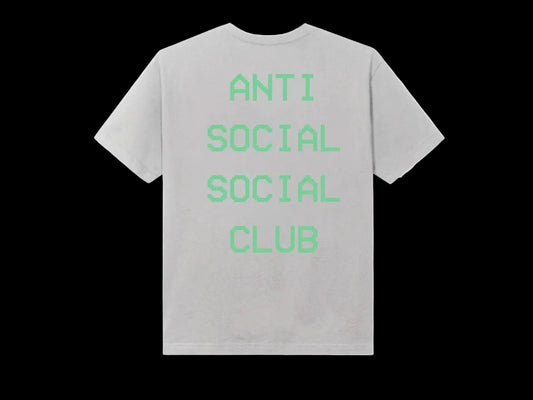 ANTI SOCIAL SOCIAL CLUB TEE BLACK ALMOST OVER 'GREY'