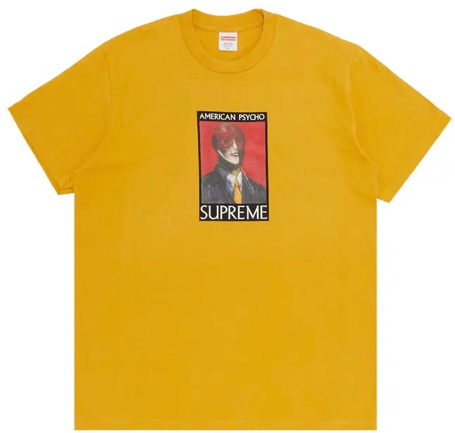 SUPREME AMERICAN PHYSCO TEE 'MUSTARD'
