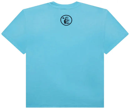 HELLSTAR BOX LOGO T-SHIRT 'BLUE'