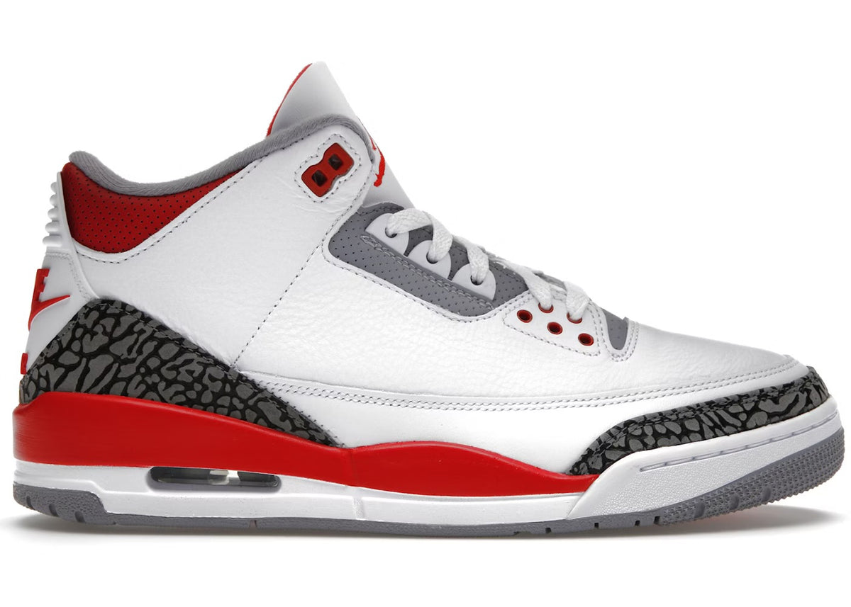 JORDAN 3 FIRE RED 8.5M