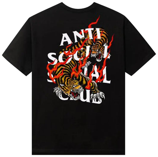 ANTI SOCIAL SOCIAL CLUBE TIGER BLOOD TEE 'BLACK'