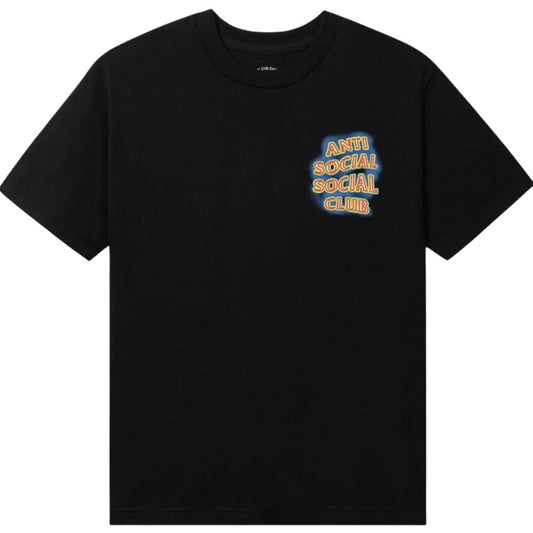 ANTI SOCIAL SOCIAL CLUB TEE BLACK 'CYBER DOG' L
