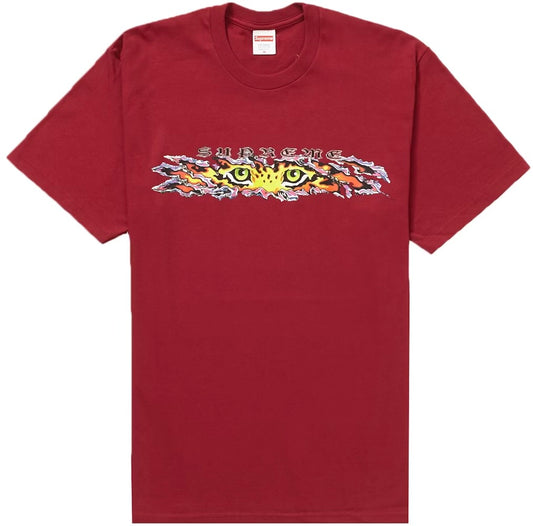 SUPREME EYES TEE 'CARDINAL' L