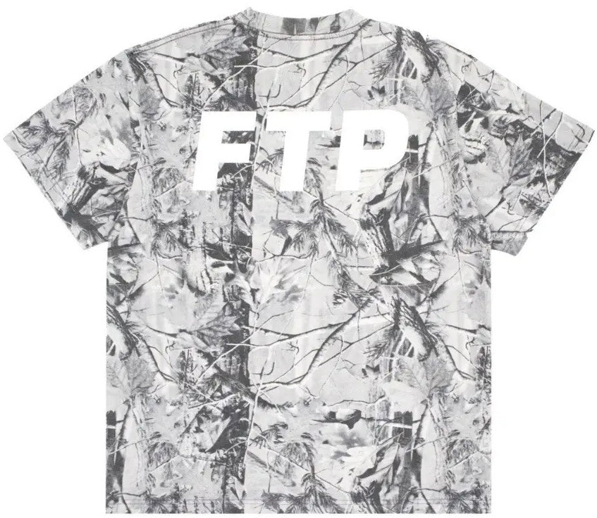 FTP SNOW CAMO LOGO TEE