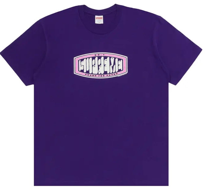 SUPREME POUND TEE 'PURPLE'