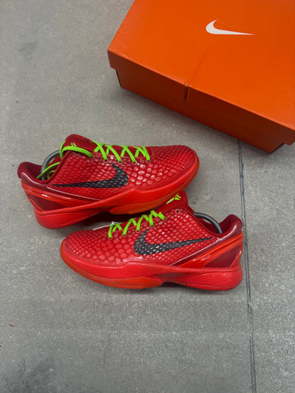 NIKE KOBE 6 PROTO REVERSE GRINCH (GS)