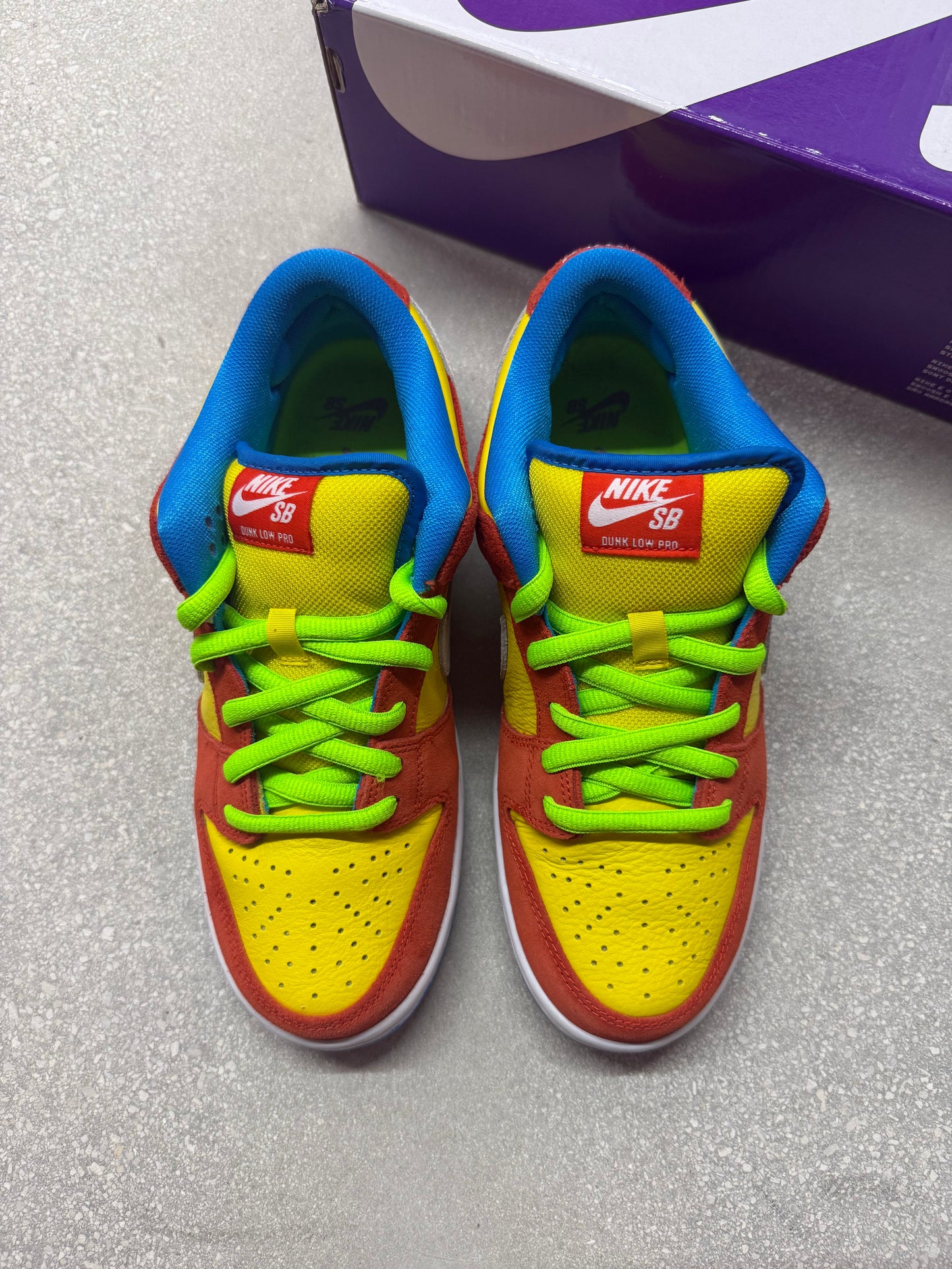 NIKE DUNK LOW SB BART SIMPSON