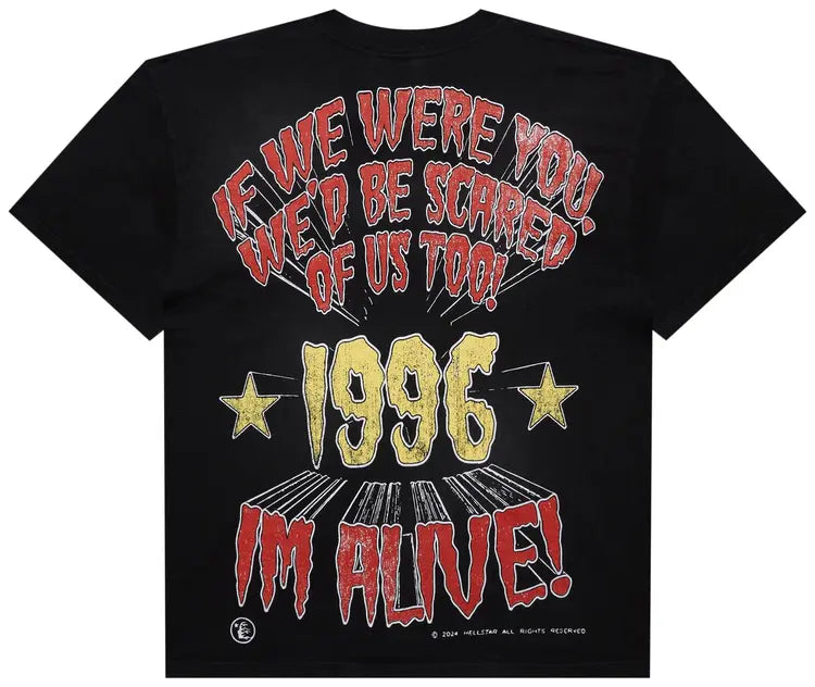 HELLSTAR BLACK HALLOWEEN 1996 P2P T-SHIRT