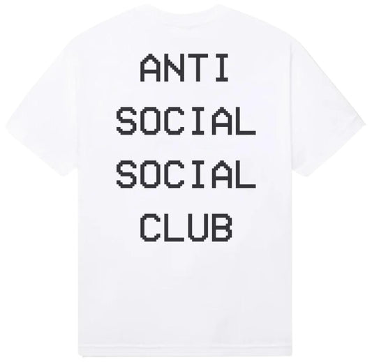 ANTI SOCIAL SOCIAL CLUB TEE WHITE 'ALMOST OVER'