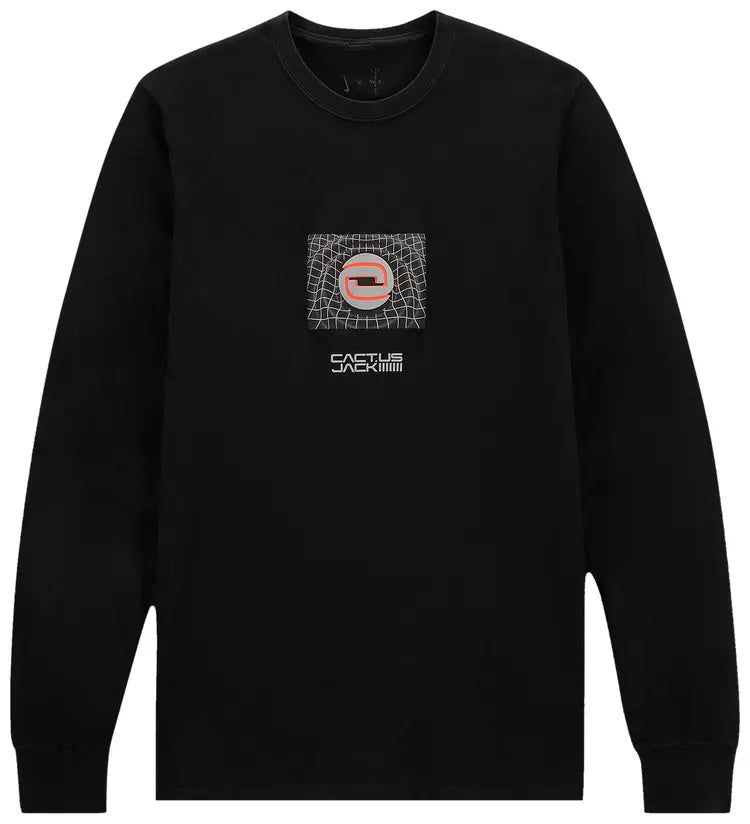 NIKE CACTUS JACK SERVICE CENTER HOUSTON TEXAS LONG SLEEVE TEE 'BLACK' S