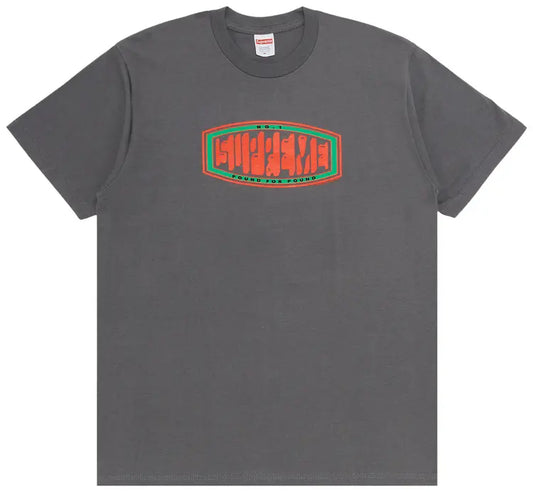 SUPREME POUND TEE 'CHARCOAL'