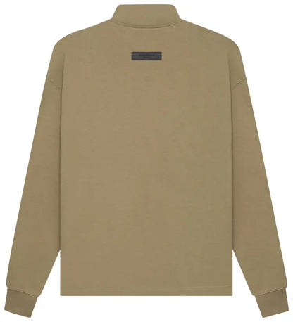 FEAR OF GOD ESSENTIALS RELAXED MOCKNECK CREW 'OAK'