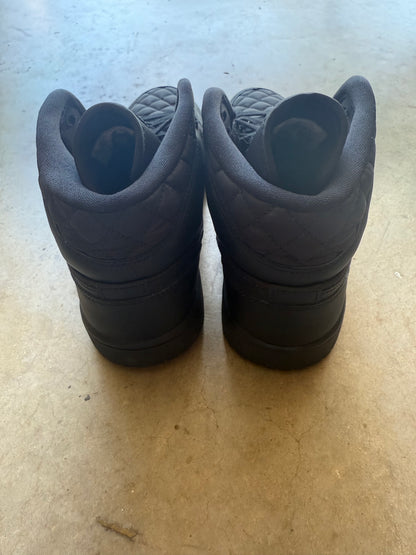 JORDAN 1 MID QUILTED BLACK (WMNS)