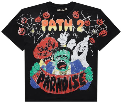 HELLSTAR BLACK HALLOWEEN 1996 P2P T-SHIRT L