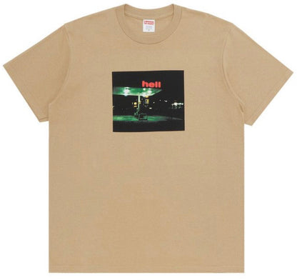 SUPREME HELL TEE 'KHAKI'