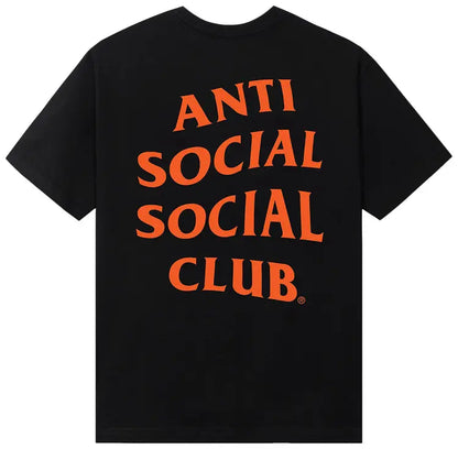 ANTI SOCIAL SOCIAL CLUB MIND GAMES TEE 'BLACK ORANGE'