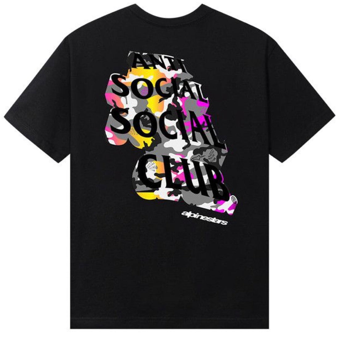ANTI SOCIAL SOCIAL CLUB X ALPINESTARS APEX TEE 'BLACK'