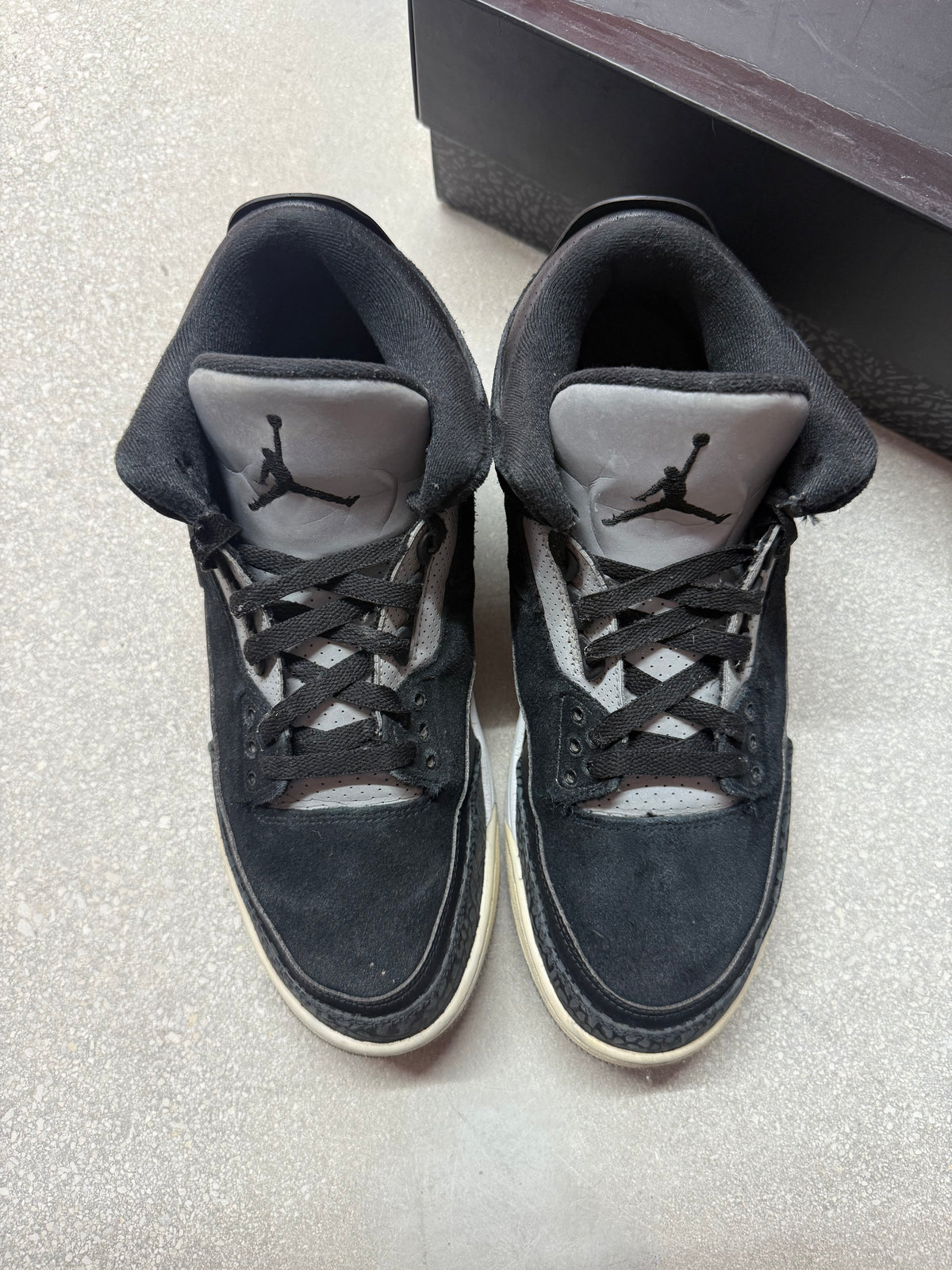 JORDAN 3 BLACK CEMENT TINKER