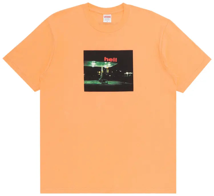 SUPREME HELL TEE 'PEACH'