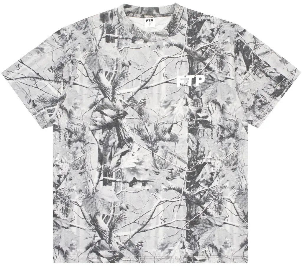 FTP SNOW CAMO LOGO TEE L
