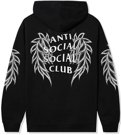ANTI SOCIAL SOCIAL CLUB BLACK 'ILL NEVER GET BACK TO YOU' HOODIE