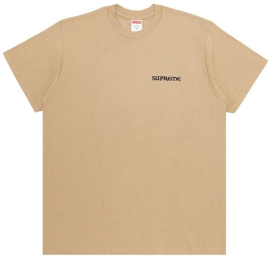 SUPREME WORSHIP TEE 'KHAKI'