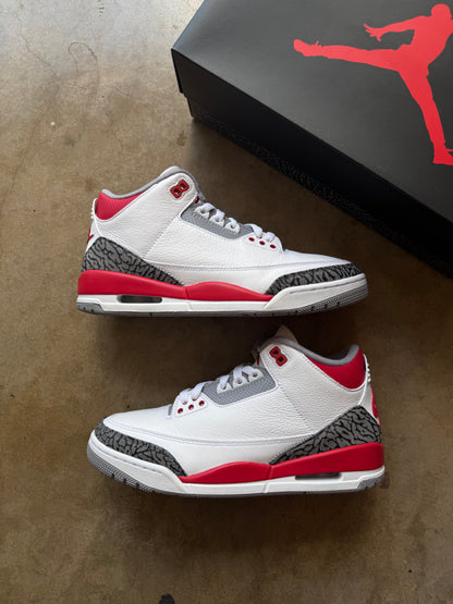 JORDAN 3 FIRE RED