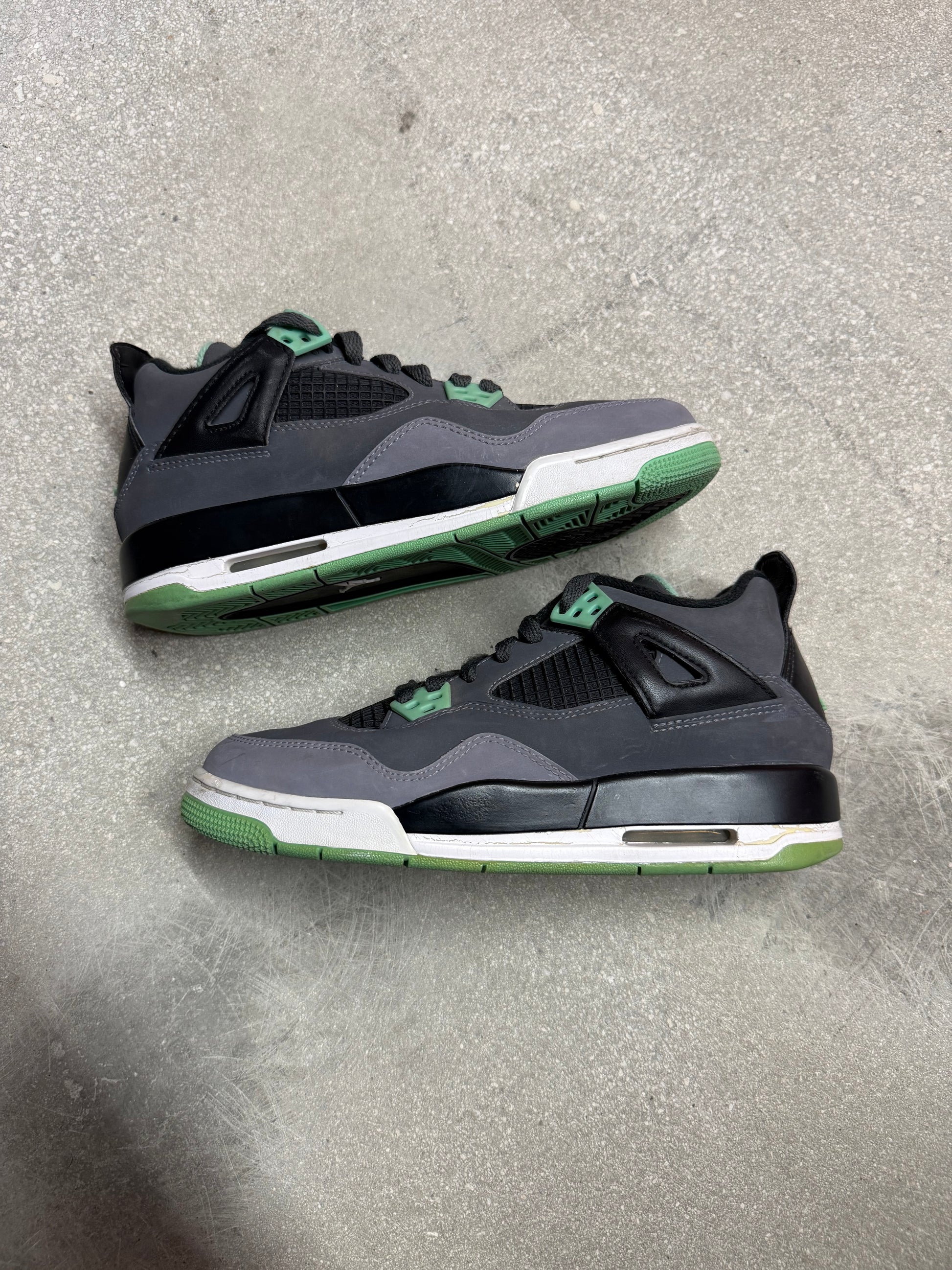 JORDAN 4 GREEN GLOW (GS)