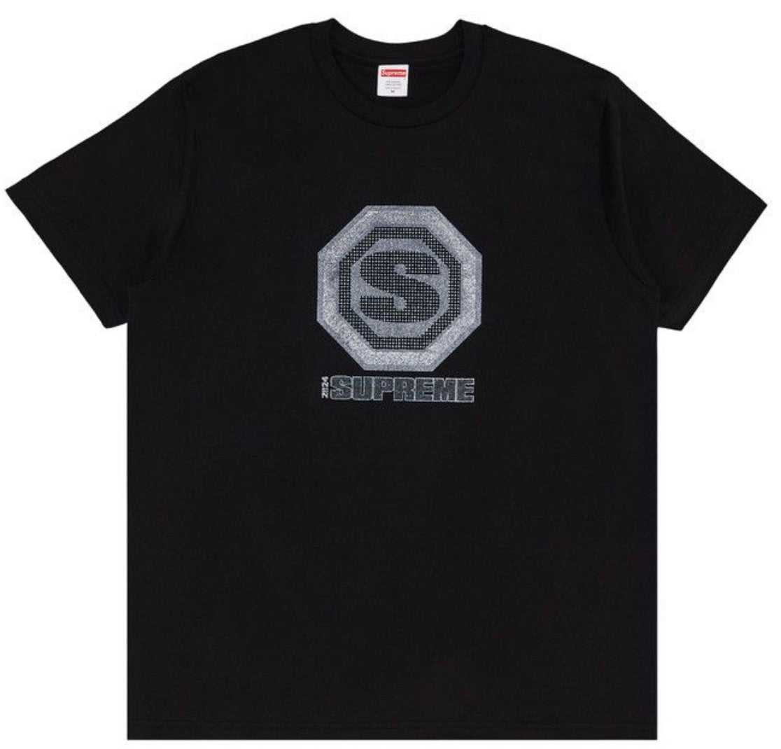 SUPREME BLOCKBUSTER TEE 'BLACK' M