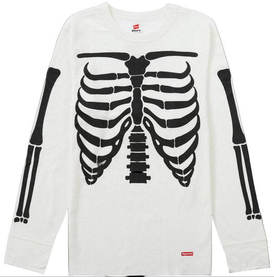 SUPREME HANES BONES THERMAL CREW FW25 XL