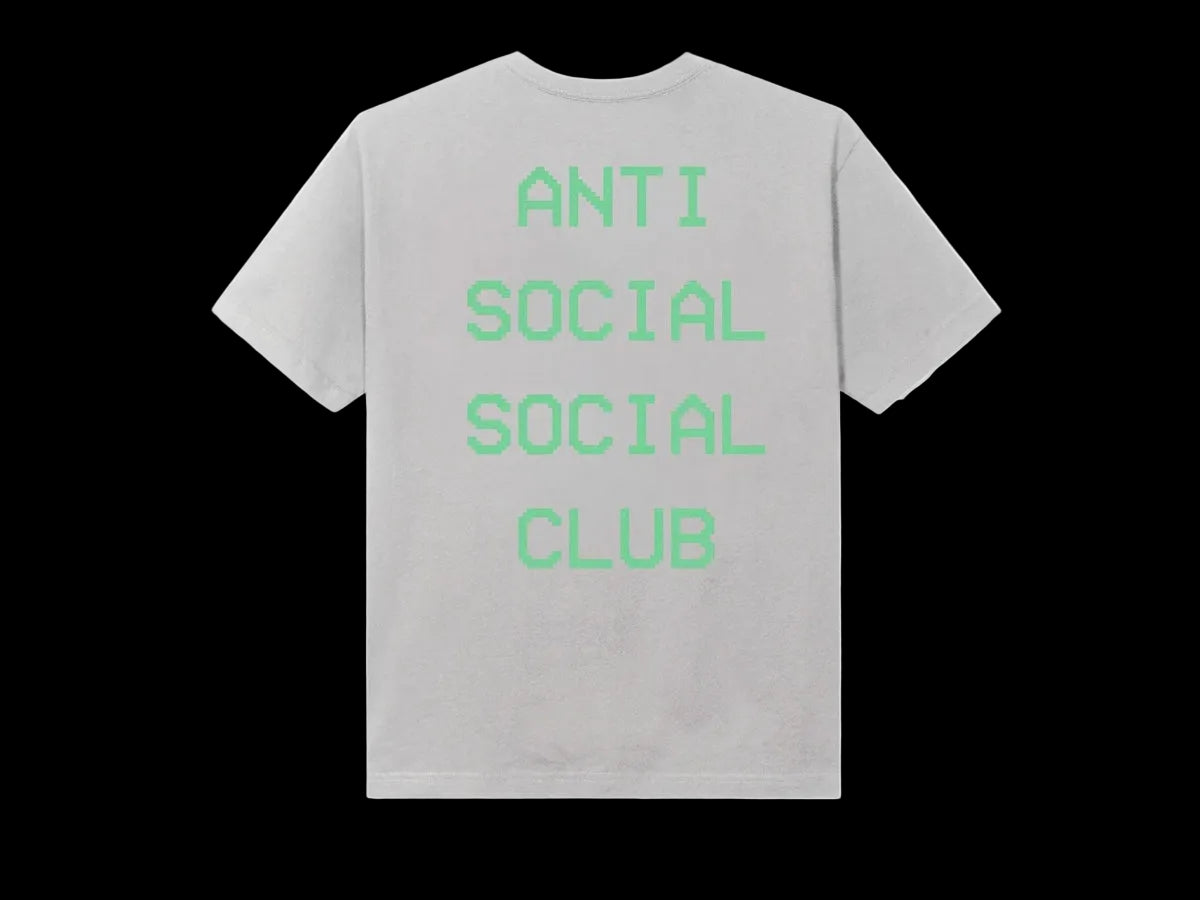 ANTI SOCIAL SOCIAL CLUB TEE BLACK ALMOST OVER 'GREY'